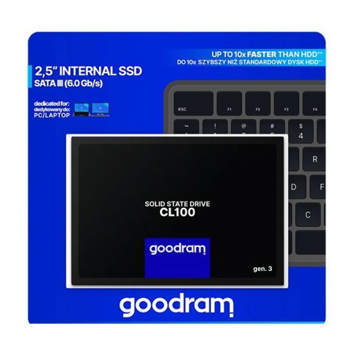 Накопичувач SSD 2.5" 240GB Goodram (SSDPR-CL100-240-G3) зображення 4