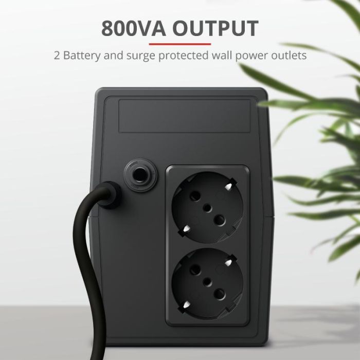 Источник бесперебойного питания Trust Paxxon 800VA (23503_TRUST) изображение 8