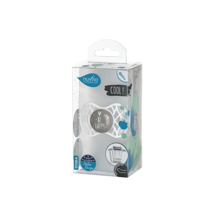 Пустышка Nuvita Air55 Cool 6m+ ортодонтическая (NV7084PG) изображение 3