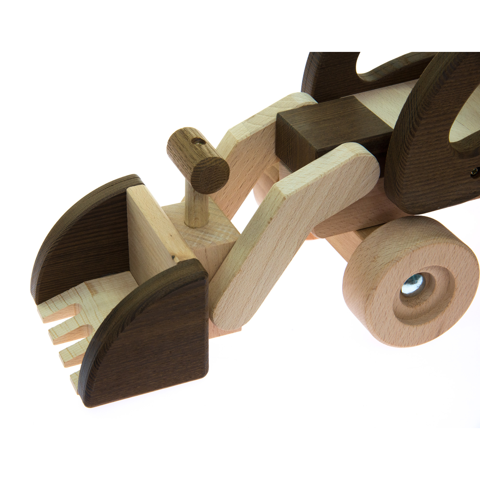 Машина Goki деревянная Экскаватор (натуральный) (55910) изображение 3