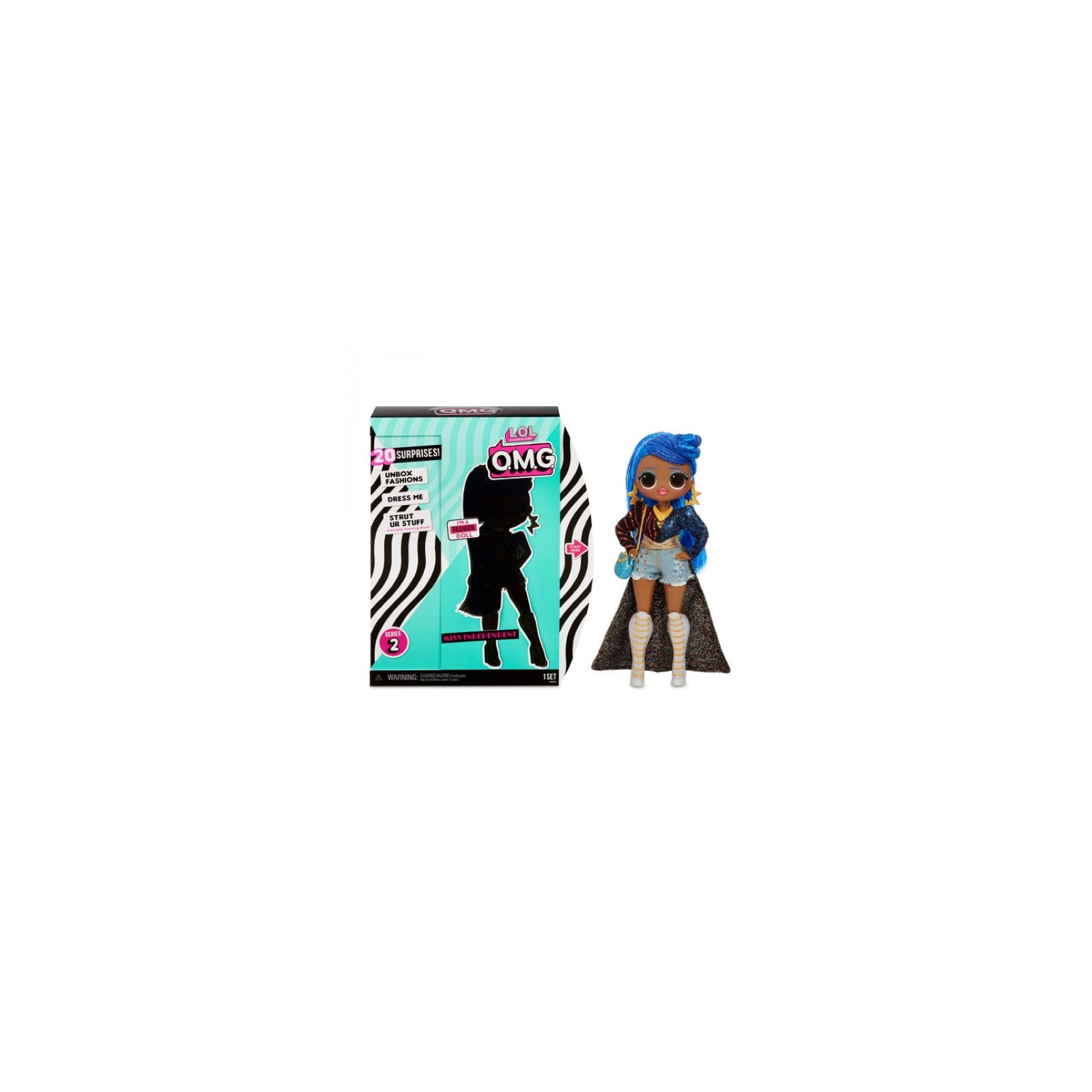 Кукла L.O.L. Surprise! O.M.G S2 Леди-Независимость с аксессуарами (565130) изображение 3
