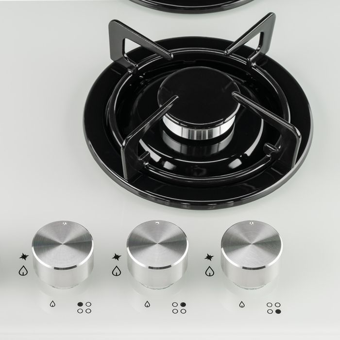 Варочна поверхня Pyramida PFG 646 S WHITE (PFG646SWHITE) зображення 5