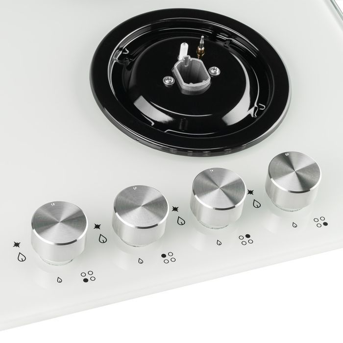 Варочна поверхня Pyramida PFG 646 S WHITE (PFG646SWHITE) зображення 7