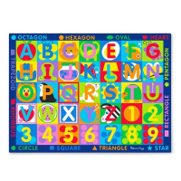 Фото - Розвивальний килимок Melissa&Doug Дитячий килимок  Англійський алфавіт  MD15193 (MD15193)