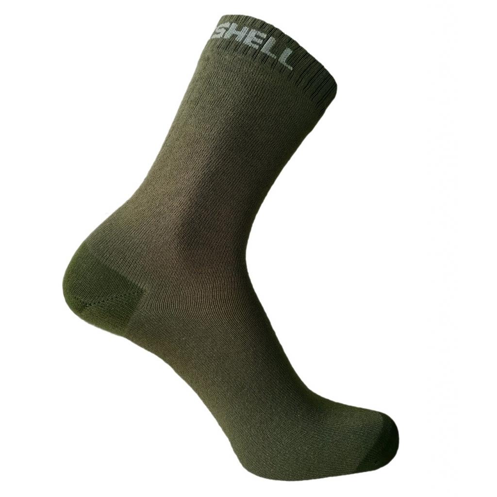 Водонепроникні шкарпетки Dexshell Ultra Thin Crew OG Socks L Swamp Green (DS683OGL)