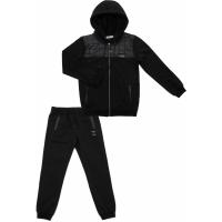 Спортивный костюм детский A-Yugi на молнии (4303-152B-black)