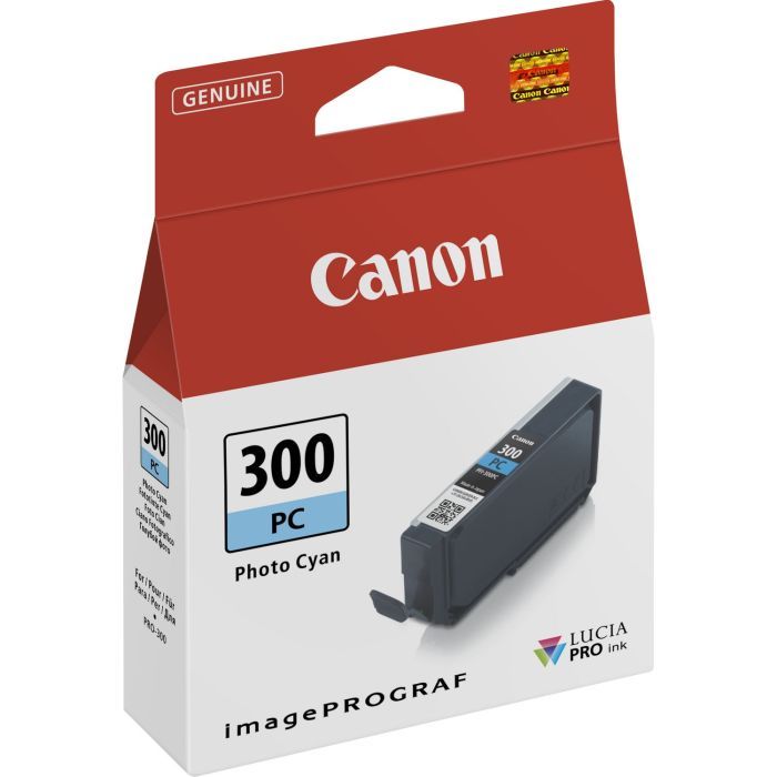 Картридж Canon PFI-300 Cyan (4194C001) изображение 3