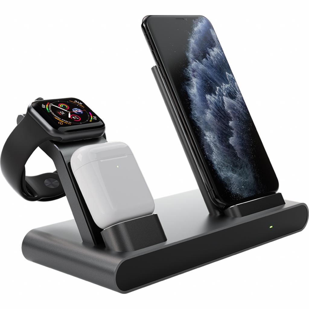 Зарядное устройство Prestigio ReVolt A1, charging station for iPhone, Apple Watch, AirPods (PCS101A_PD) изображение 3
