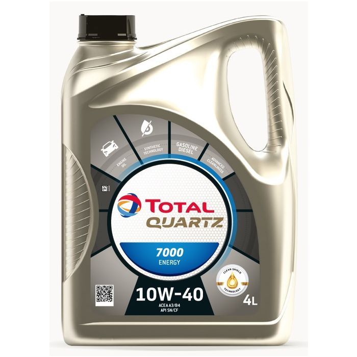 Моторное масло Total QUARTZ 7000 ENERGY 10W-40 5л (TL 216678)