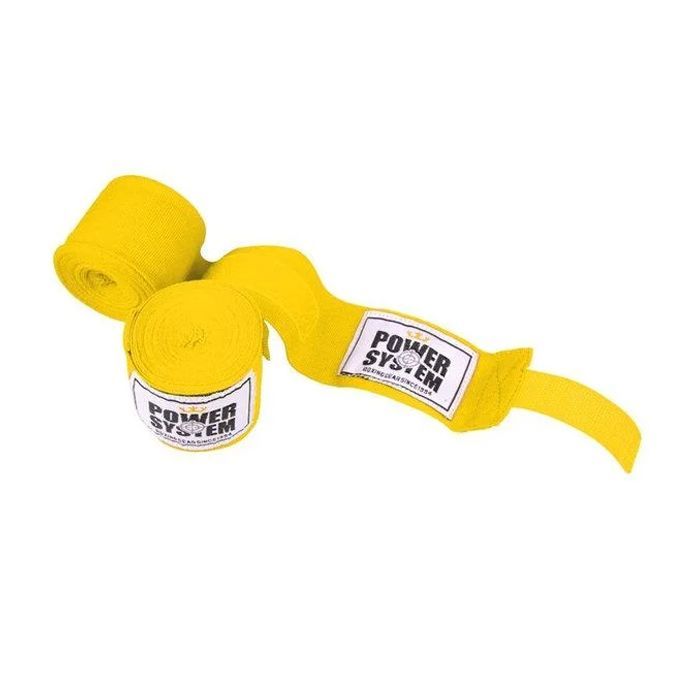 Бинт для спорта Power System 3404 4 м Yellow (PS_3404_Yellow)