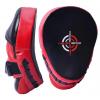 Лапы боксерские PowerPlay 3041 PU Black/Red (PP_3041_Red)