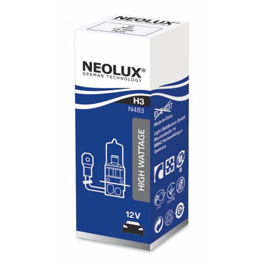 Автолампа Neolux галогенова 100W (N483) зображення 2