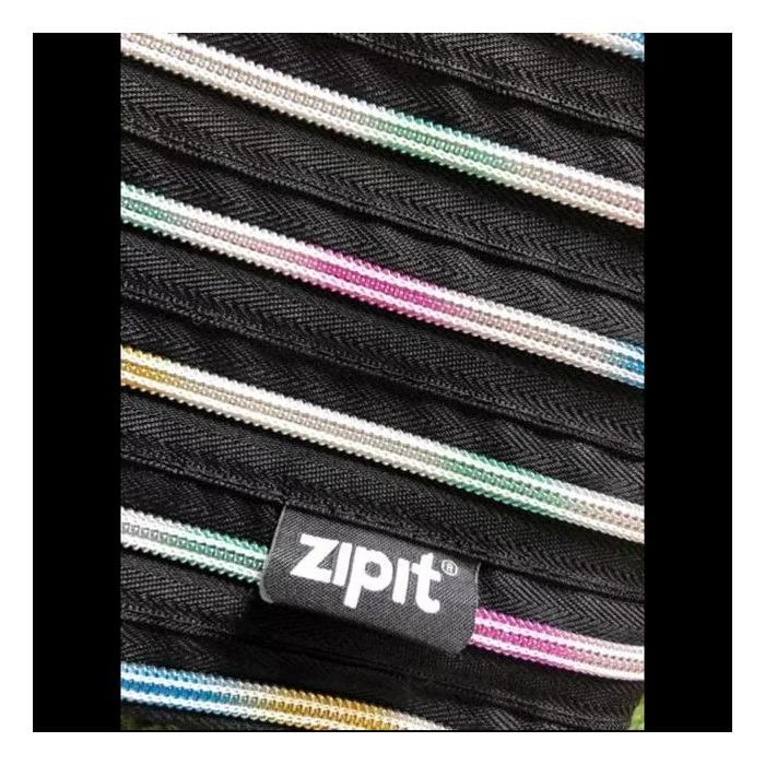Рюкзак шкільний Zipit Zipper Black Rainbow Teeth (ZBPL-10) зображення 8