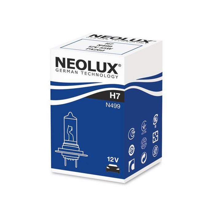 Автолампа Neolux галогенова 55W (N499) зображення 2