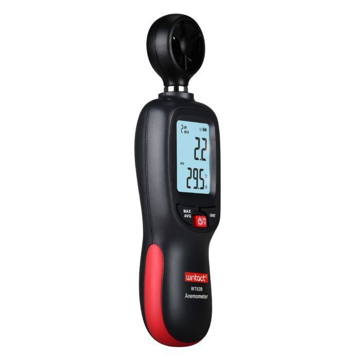 Анемометр Wintact крыльчатый Bluetooth 0,3-30 м/с, -10-45°C (WT82B) изображение 2