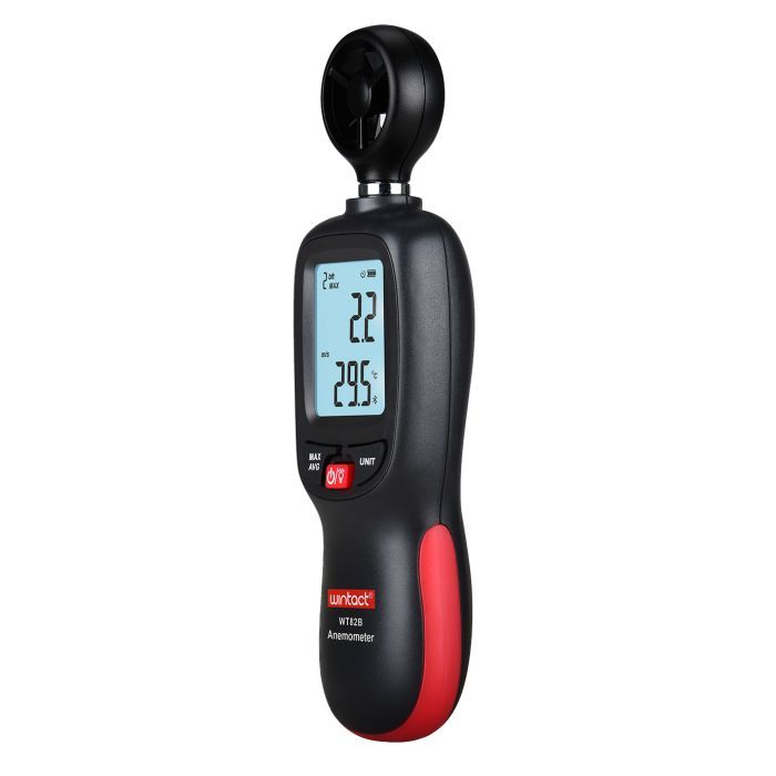Анемометр Wintact крыльчатый Bluetooth 0,3-30 м/с, -10-45°C (WT82B) изображение 3