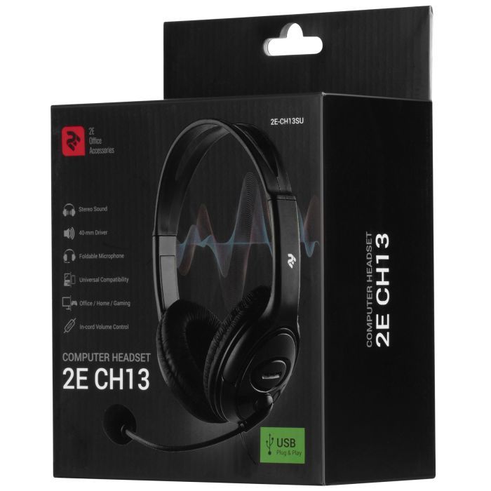 Наушники 2E CH13 Over-Ear USB (2E-CH13SU) изображение 7
