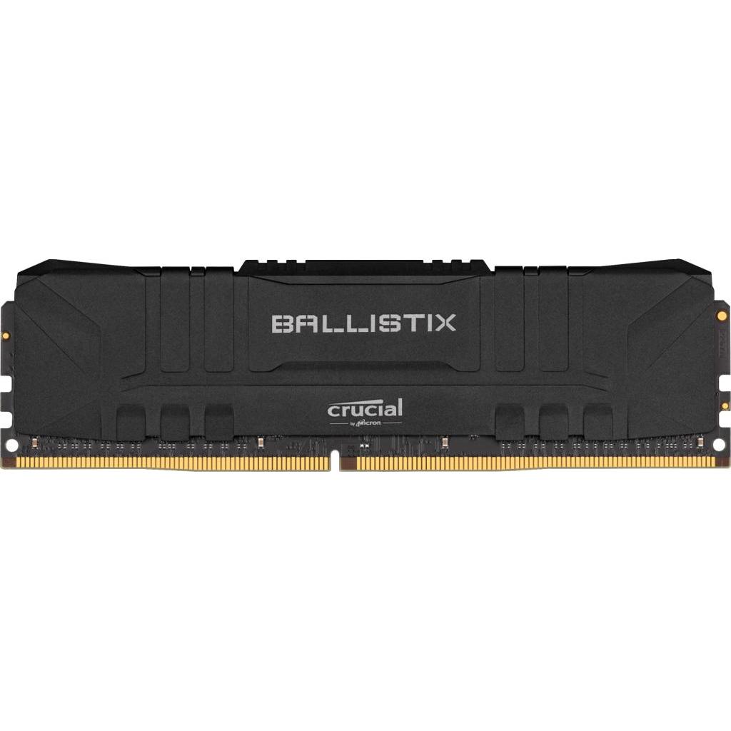 Модуль пам'яті для комп'ютера DDR4 16GB 3000 MHz Ballistix Black Micron (BL16G30C15U4B)