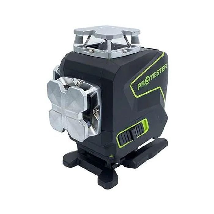 Лазерный нивелир Protester PREMIUM, 4x360°2xH360/2xV360, LCD-дисплей, Bluetooth, пульт (LL516G)