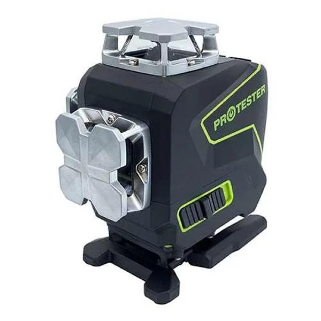 Лазерный нивелир Protester PREMIUM, 4x360°2xH360/2xV360, LCD-дисплей, Bluetooth, пульт (LL516G)