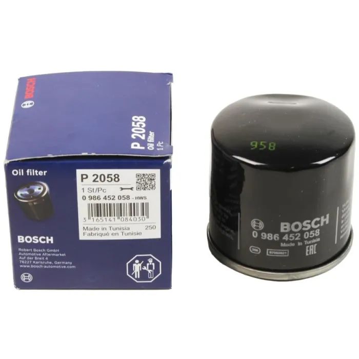 Фильтр масляный Bosch 0 986 452 058 изображение 4