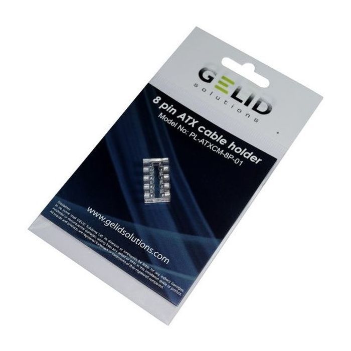Кабельний організатор Gelid Solutions ATX Cabel holder, 8 каналов,прозрачный (PL-ATXCM-8P-01) зображення 4