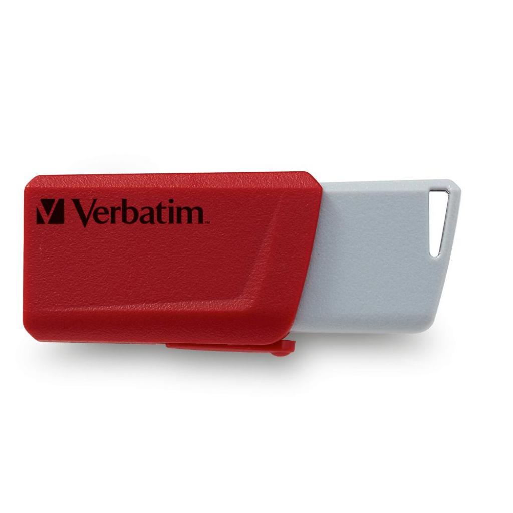 USB флеш накопичувач Verbatim 3x16GB Store 'n' Click Red/Blue/Yellow USB 3.2 (49306) зображення 2