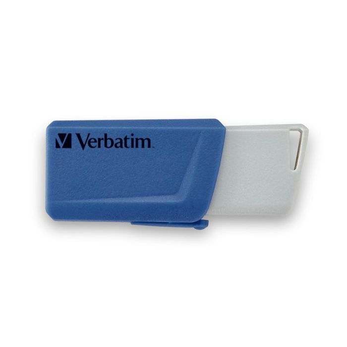 USB флеш накопитель Verbatim 2x32GB Store 'n' Click Red/Blue USB 3.2 (49308) изображение 3