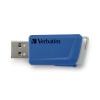 USB флеш накопитель Verbatim 2x32GB Store 'n' Click Red/Blue USB 3.2 (49308) изображение 5
