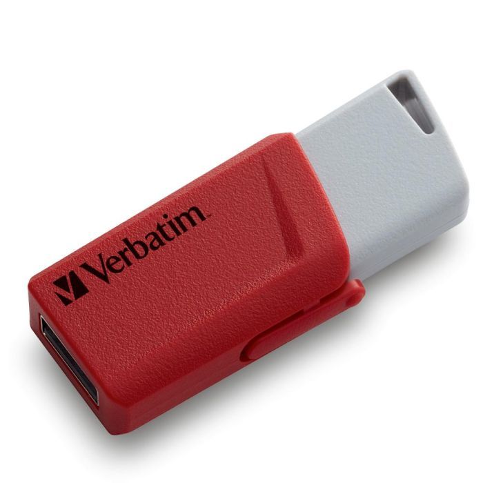 USB флеш накопитель Verbatim 2x32GB Store 'n' Click Red/Blue USB 3.2 (49308) изображение 6