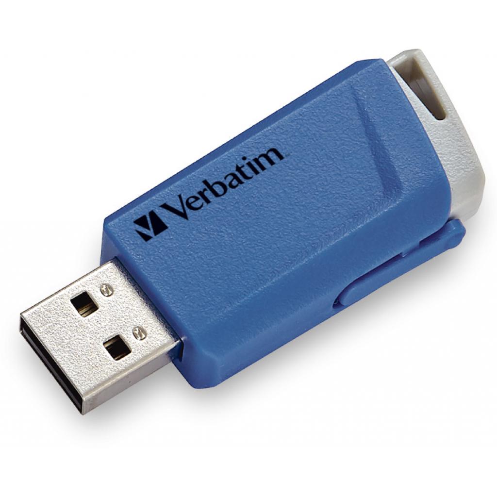 USB флеш накопичувач Verbatim 3x16GB Store 'n' Click Red/Blue/Yellow USB 3.2 (49306) зображення 9