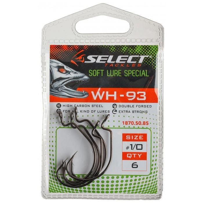 Крючок Select WH-93 1/0 (6 шт/уп) (1870.50.85) изображение 2