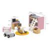 Игровой набор Viga Toys Деревянная мебель для кукол PolarB Детская комната (44036) изображение 3