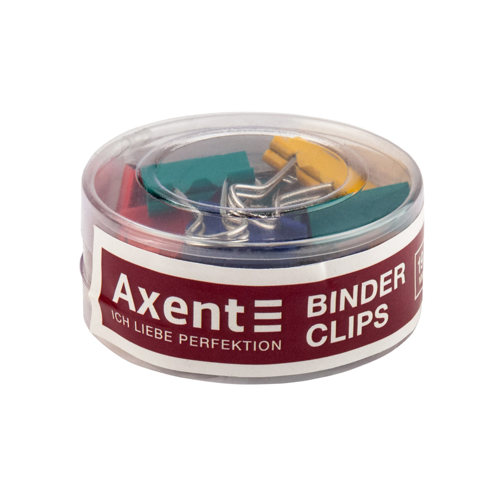 Биндер металлический Axent 19 мм, 12шт, color (4409-A) изображение 2