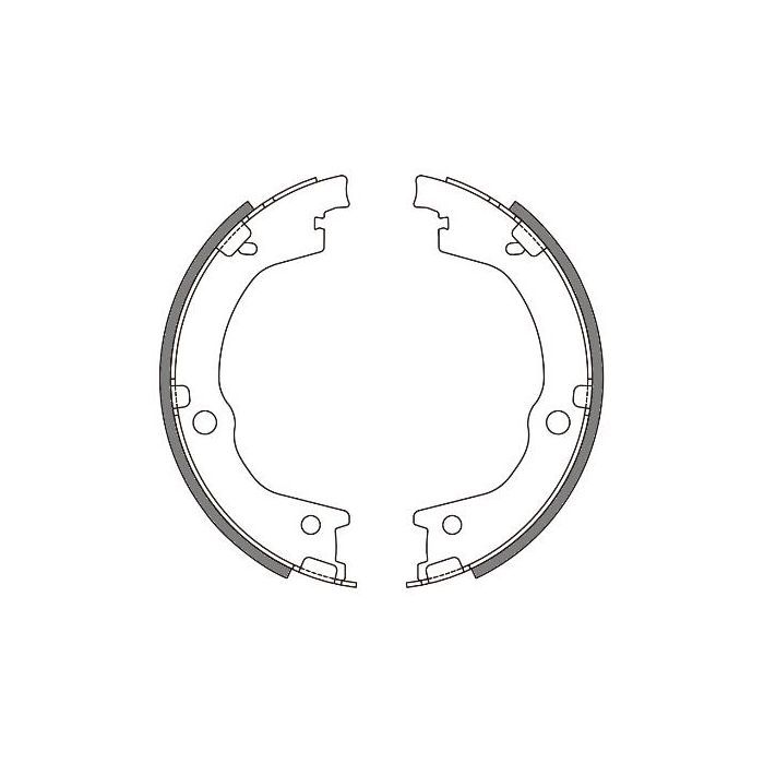 Тормозные колодки REMSA 4644.00