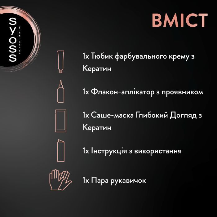 Краска для волос Syoss 8-7 Карамельный блонд 115 мл (9000100633260) изображение 4