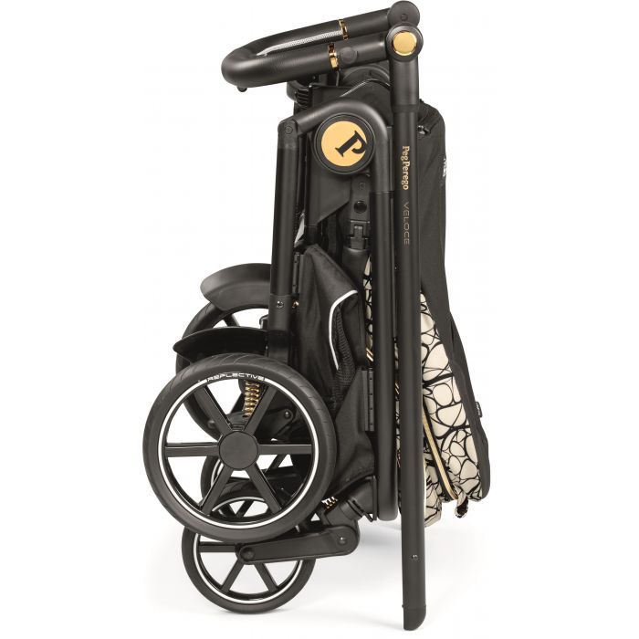 Коляска Peg-Perego 2 в 1 Veloce Grafic Gold Графическое золото (PACK-VEL2100000002) изображение 11