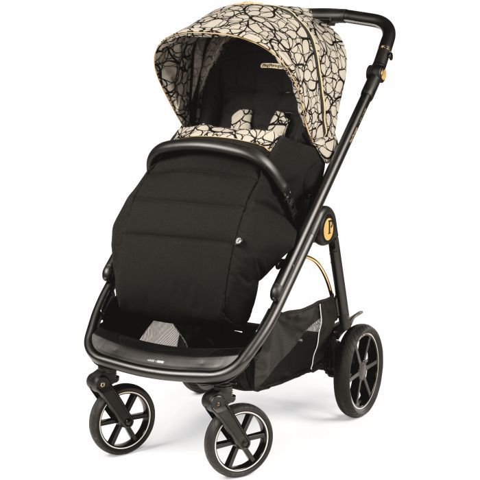 Коляска Peg-Perego 2 в 1 Veloce Grafic Gold Графическое золото (PACK-VEL2100000002) изображение 3