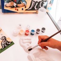 Набор для творчества Ses создание гипсовой фигурки Ти-Рекс со скелетом (14206S) изображение 7