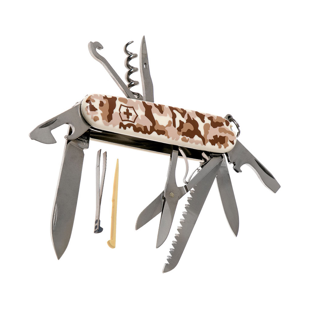 Нож Victorinox Huntsman Camo Beige Blister (1.3713.941B1) изображение 2