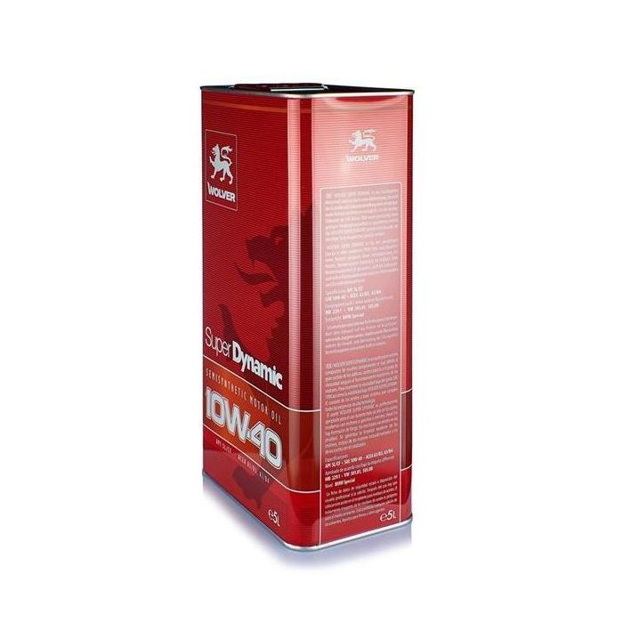 Моторное масло Wolver Super Dinamic 10W-40 4л (4260360940057) изображение 3