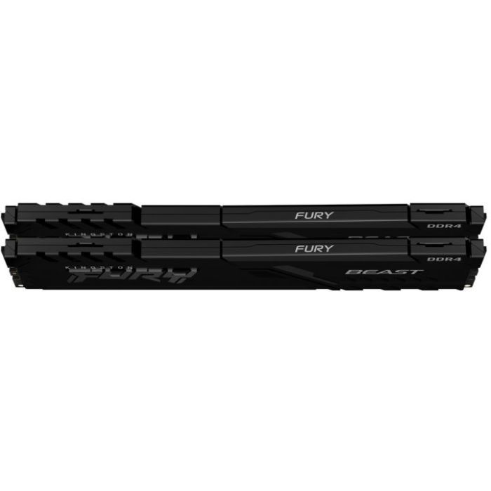 Модуль пам'яті для комп'ютера DDR4 32GB (2x16GB) 3200 MHz Fury Beast Black Kingston Fury (ex.HyperX) (KF432C16BBK2/32) зображення 2