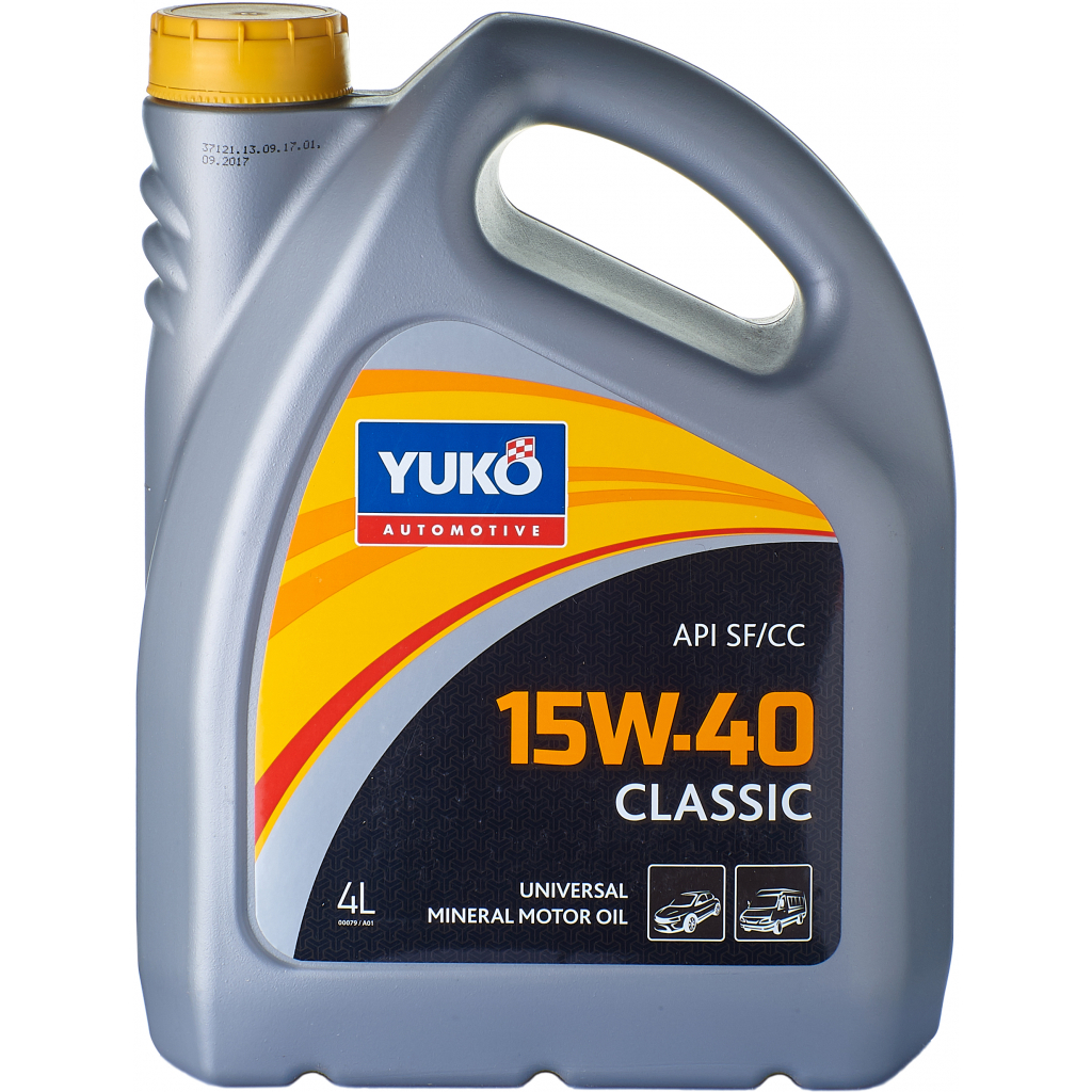 Моторна олива Yuko CLASSIC 15W-40 1л (4820070240047)