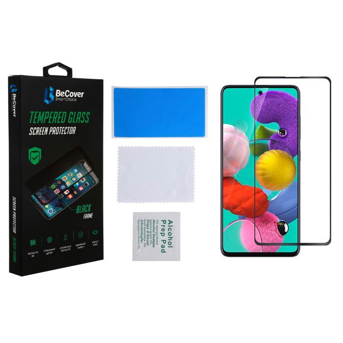 Скло захисне BeCover Samsung Galaxy M52 SM-M526 Black (706905) зображення 3
