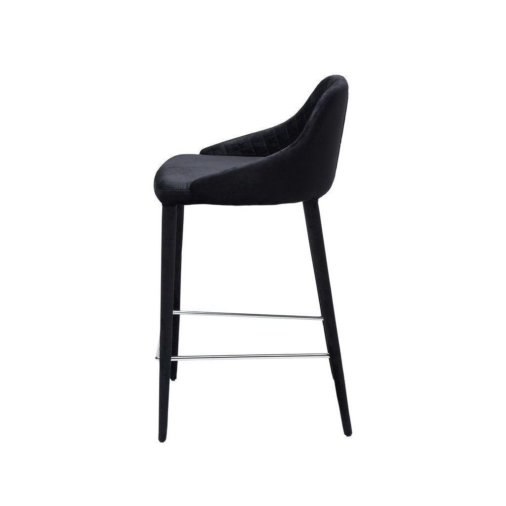 Барный стул Concepto Elizabeth чёрный (BS757FA-V80-BLACK) изображение 2