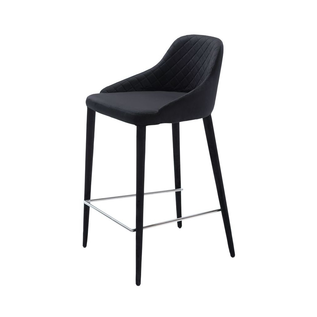Барный стул Concepto Elizabeth чёрный (BS757FA-V80-BLACK)
