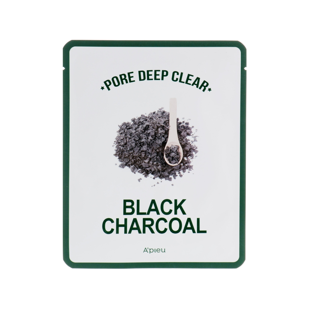 Маска для обличчя A'pieu Pore Deep Clear Black Charcoal 25 г (8806185776219)