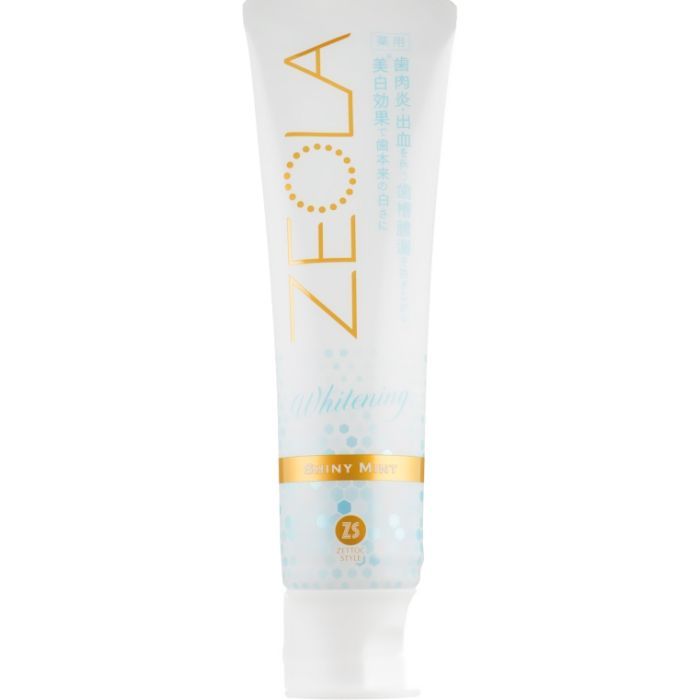 Зубная паста Zettoc Zeola White Shiny Mint Сияющая мята 95 г (4582118954360)