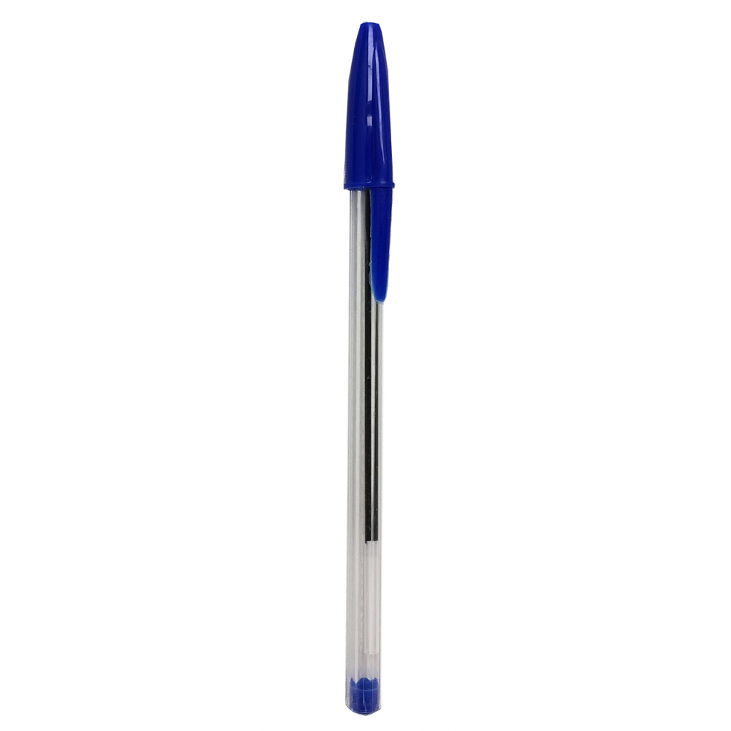 Ручка кулькова H-Tone 0,7 мм, червона, уп. 50 шт (PEN-HT-JJ20103-R)