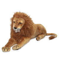 Фото - Мягкая игрушка Melissa&Doug М'яка іграшка  Гігантський плюшевий лев, 1,8 м  MD121 (MD12102)